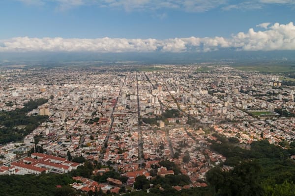 Salta: Stadtüberblick