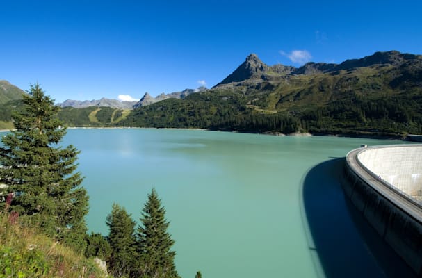 Silvretta: Stausee