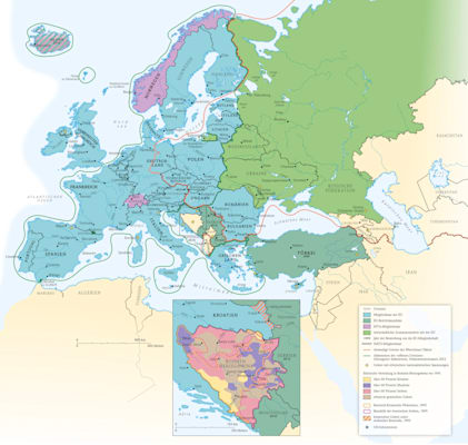 Europa: Ende des Kalten Krieges 1989 bis heute