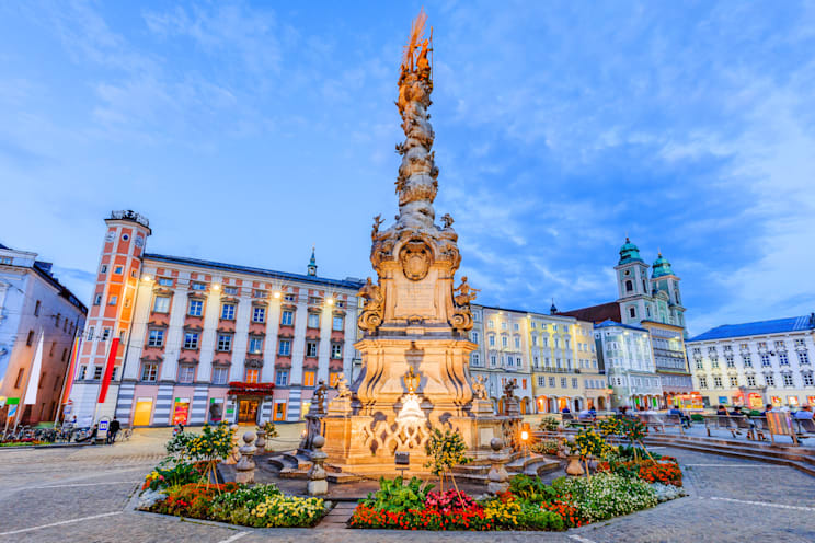 Linz: Dreifaltigkeitssäule