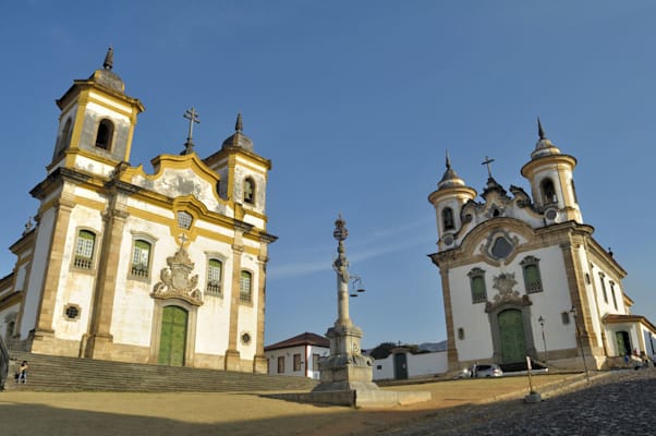 Mariana: Kirchen Igreja Nossa Senhora do Carmo und Igreja Sao Francisco de Assis