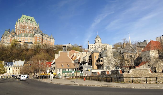 Stadtansicht von Québec