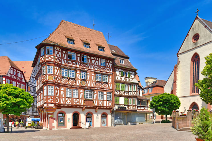 Fachwerkhaus in Mosbach, Odenwald