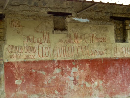 Pompeji: Graffiti