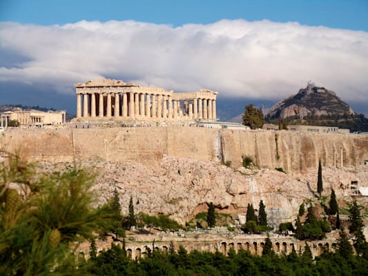 Akropolis von Athen in Griechenland