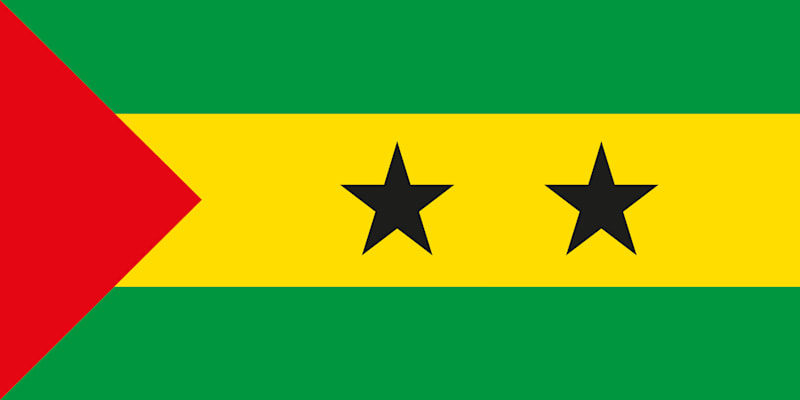 São Tomé und Príncipe: Flagge