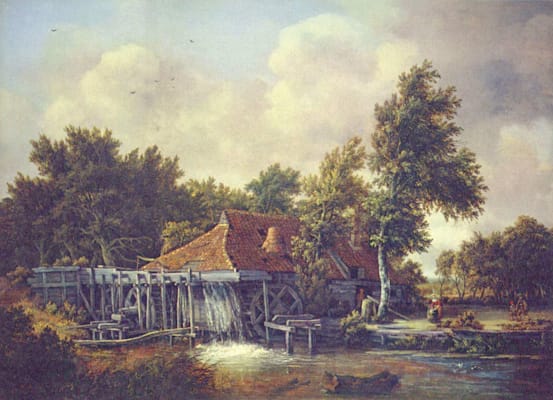 Meindert Hobbema: »Wassermühle«