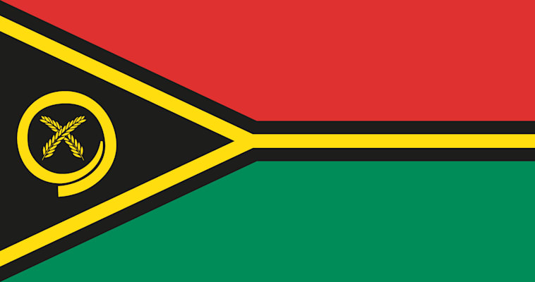 Vanuatu: Flagge