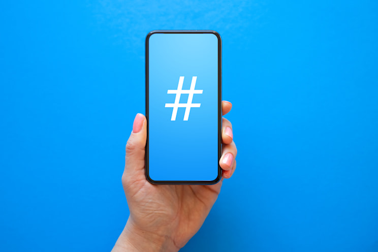 Hashtag-Symbol