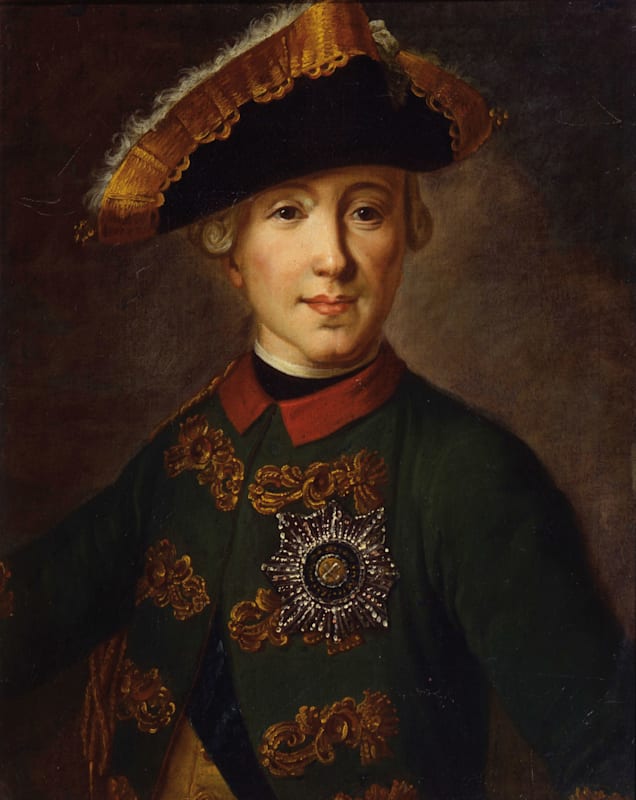 Fjodor Stepanowitsch Rokotow: »Porträt des Zaren Peter III. von Russland«