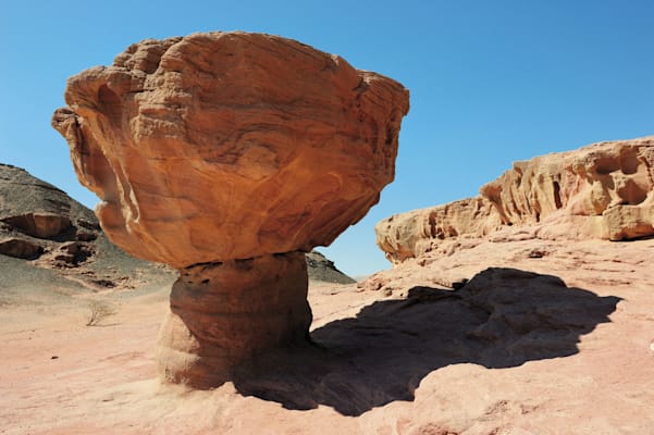 Pilzfelsen: Timna-Natinalpark