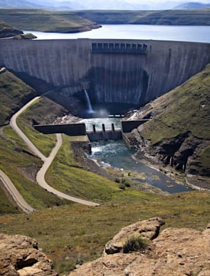 Katse Dam-Stausee