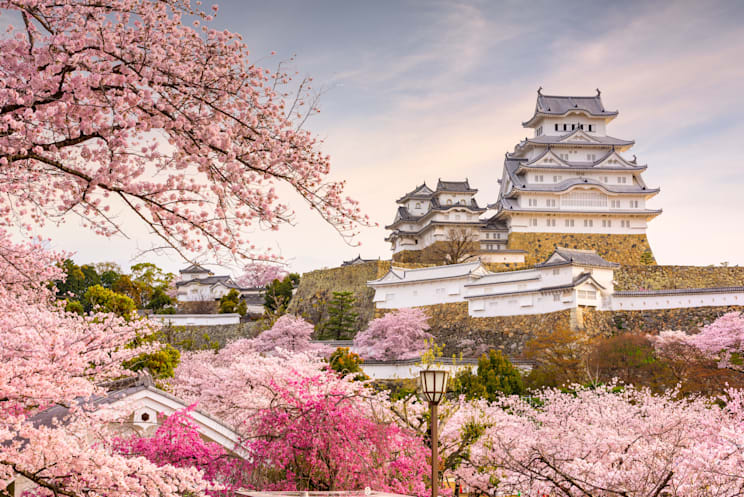 Hügellandschaft bei Himeji
