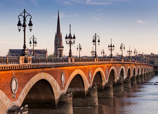 Pont de Pierre in Bordeaux