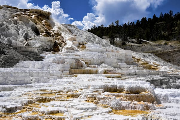 Sinterterrassen im Yellowstone National Park