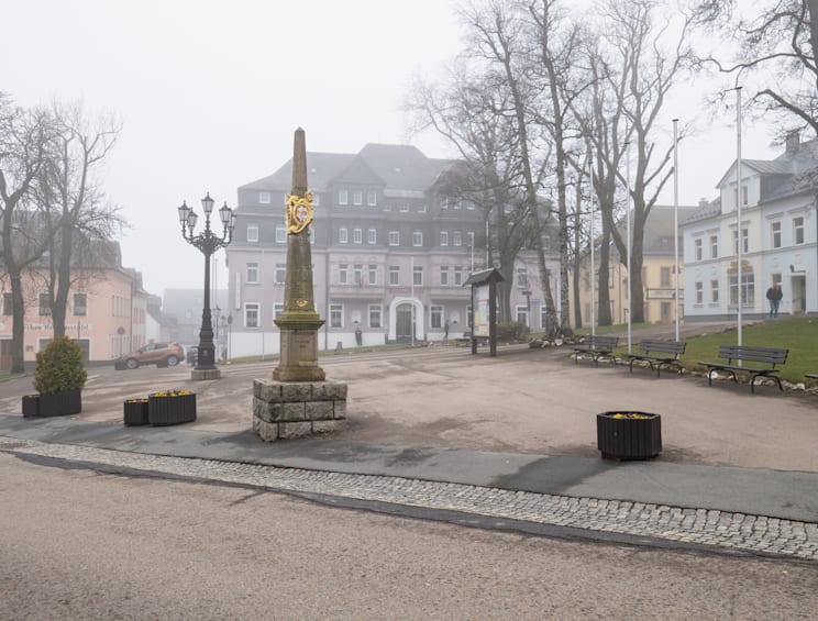 Postmeilensäule: Oberwiesenthal