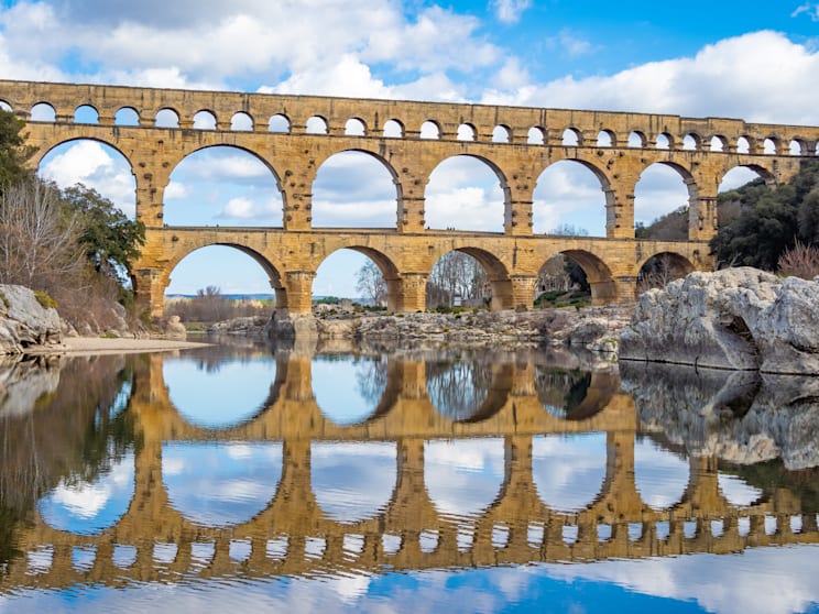Aquädukt: Pont du Gard