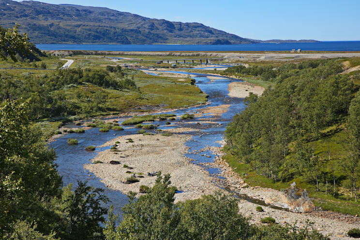 Troms: Fluss