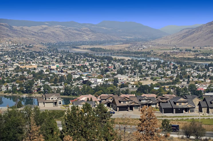 Kamloops: Stadtansicht