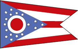 Ohio: Flagge