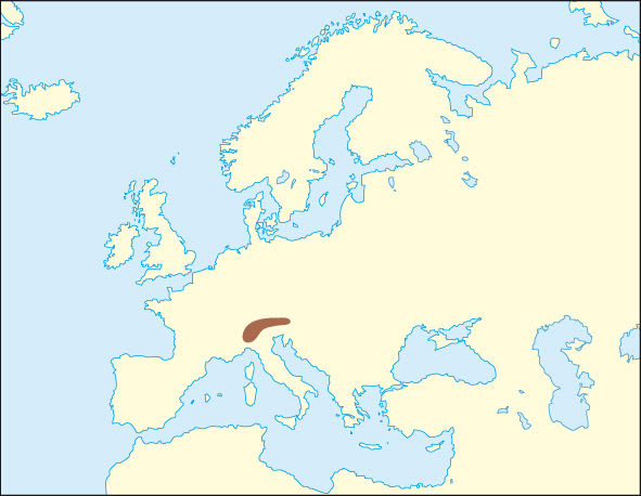 Alpensteinbock: Verbreitung