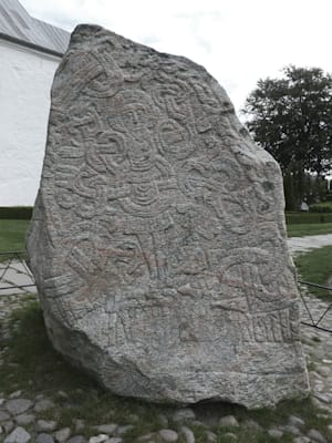 Großer Runenstein (Haraldstein) in Jelling