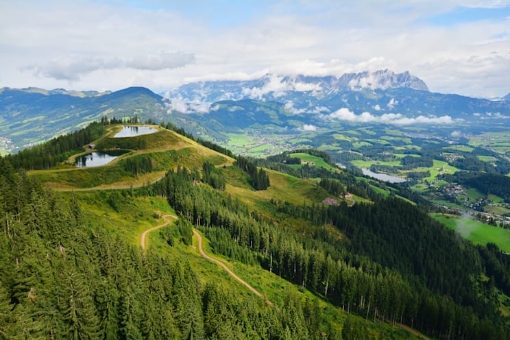 Hahnenkamm: Im Sommer