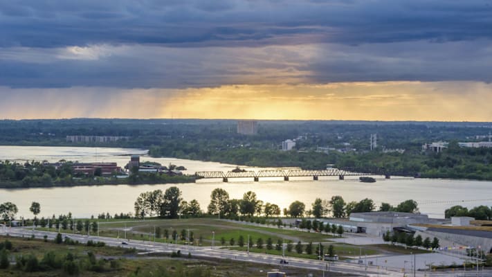 Ottawa River: Prince of Wales-Brücke