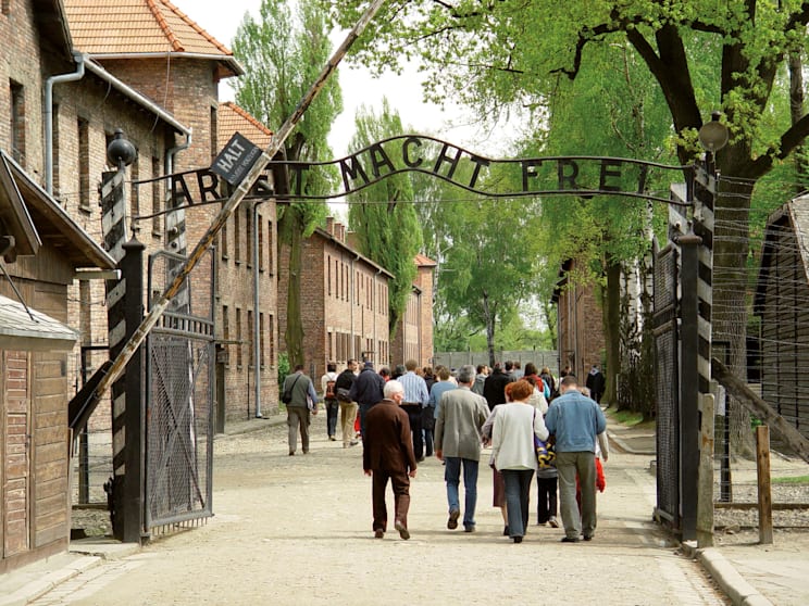 Auschwitz: Eingang
