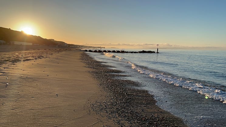 Großbritannien und Nordirland: Küste von Bournemouth