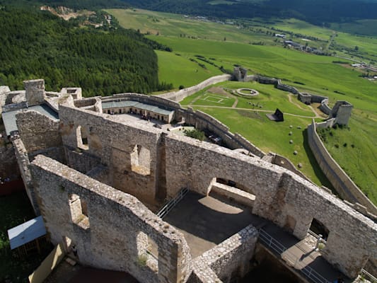 Zipser Burg von Spišský hrad