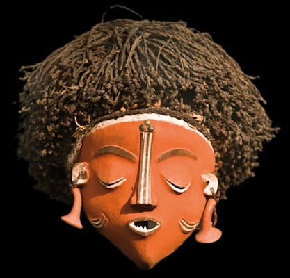 Afrikanische Maske