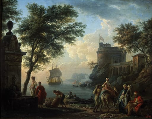 Claude Joseph Vernet: »Seehafen«