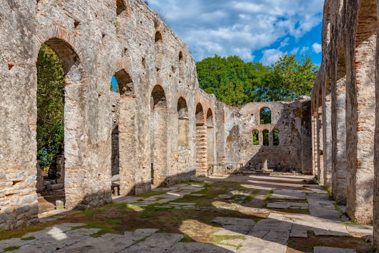 Albanien: Basilika in Buthroton