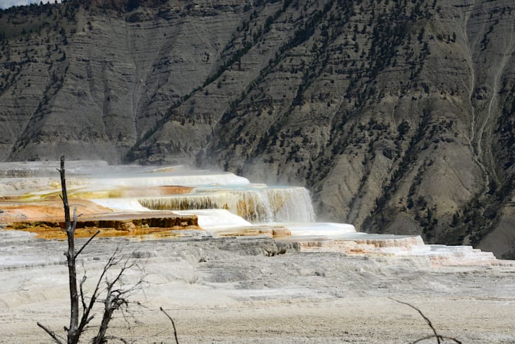 Sinterterrassen im Yellowstone National Park