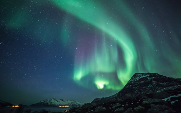 Polarlicht über Norwegen