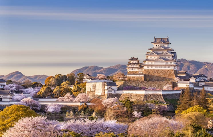 Hügellandschaft bei Himeji