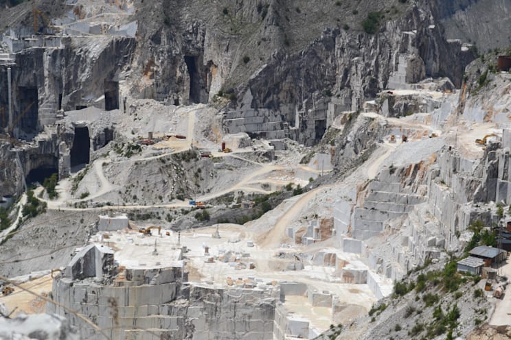 Marmorbruch in Carrara
