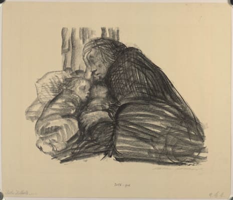 Käthe Kollwitz: Lithografie Städtisches Obdach