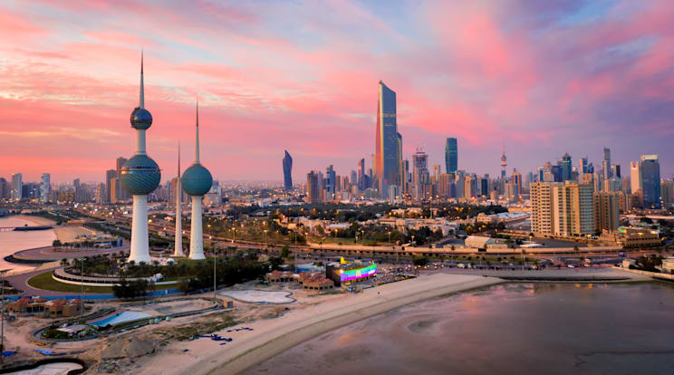 Kuwait: Moderne Stadt
