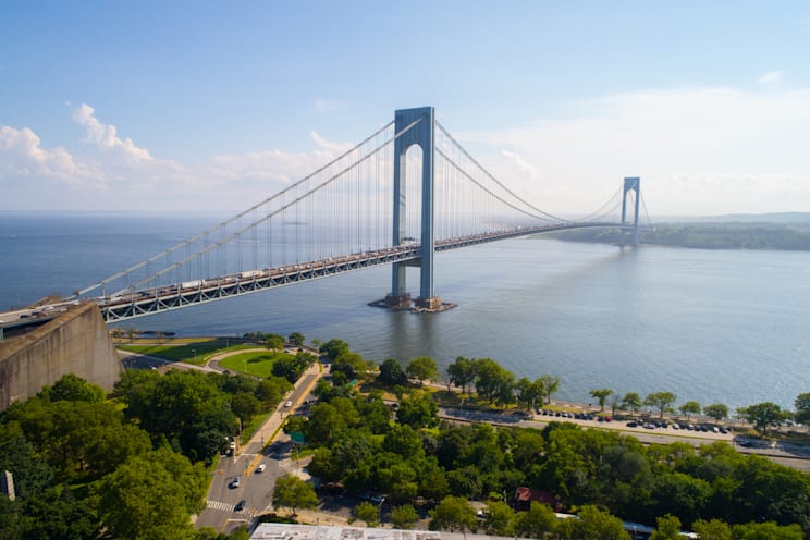 New York City: Verrazano-Narrows-Brücke