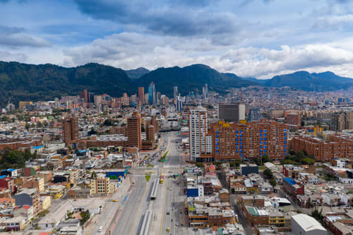 Bogotá, die Hauptstadt Kolumbiens