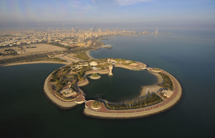 Kuwait: Grüne Insel
