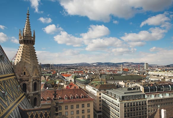 Wien: Blick über die Stadt