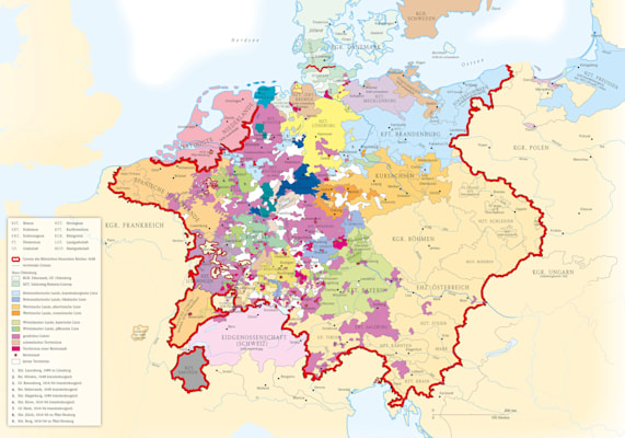 deutsche Geschichte: Deutschland 1648 Westfälischer Frieden