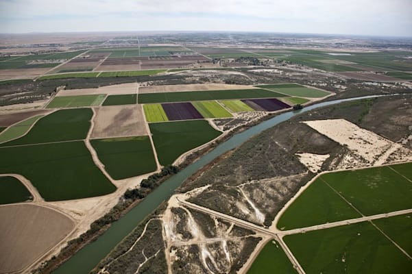 Gila River: Luftaufnahme