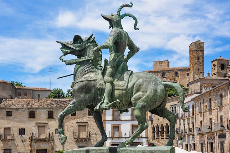 Trujillo: Reiterstandbild Pizarros