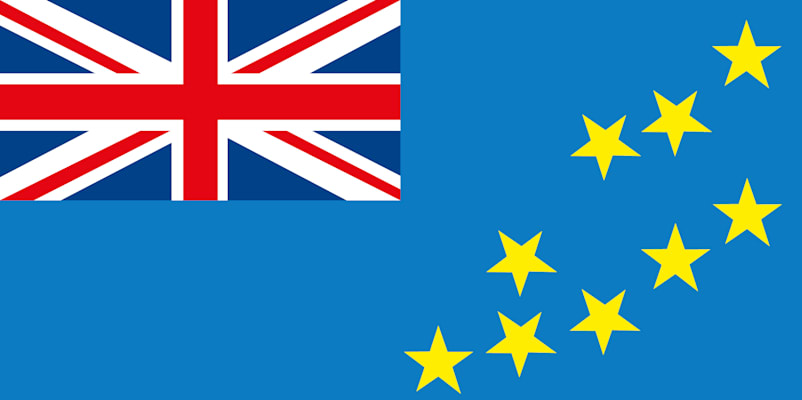 Tuvalu: Flagge