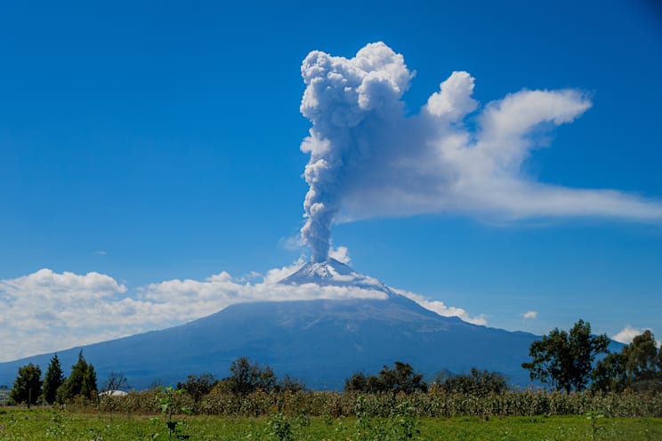 Mexiko: Popocatépetl