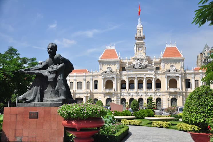 Ho-Chi-Minh-Stadt: Denkmal